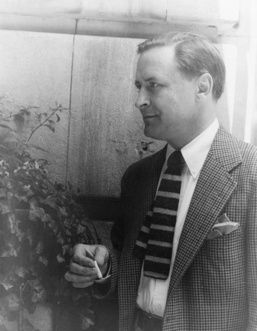 F. Scott Fitzgerald Wearing A Suit And Tie